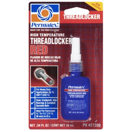 Permtx-Lockt High Strength Threadlocker Red P13-27200